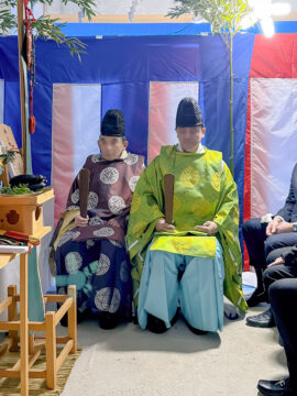 神職さんお二人